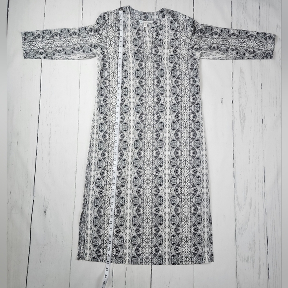 COOLIBAR FIJI Long Tunic, 3/4 Sleeve,  Modest Midi Dress UPF 50+  Size X Small - Picture 4 of 10
